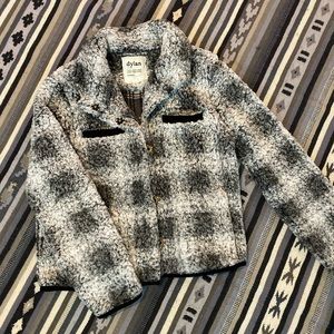 Dylan Plaid Sherpa Jacket